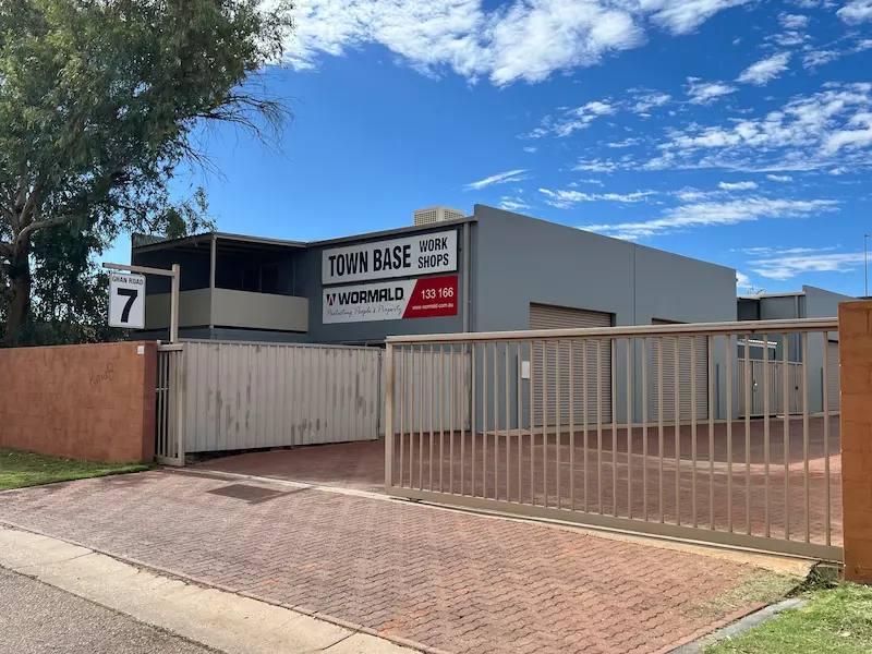 Alice Springs clinic gate entry — 7 Ghan Road Ciccone